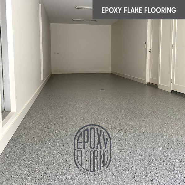 epoxy flake flooring for single garage